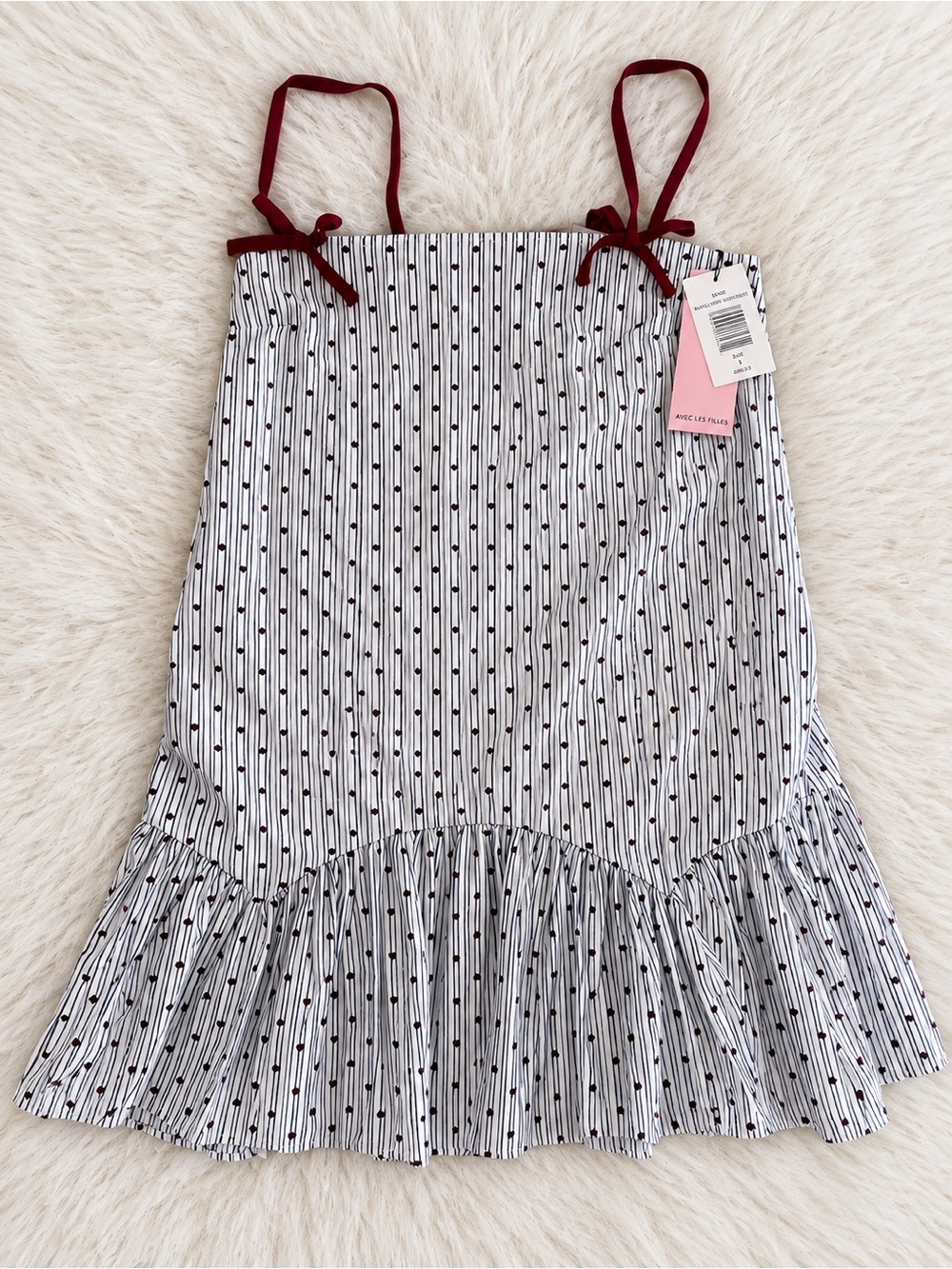 Avec Les Filles Velvet Heart Sundress – Size 6
